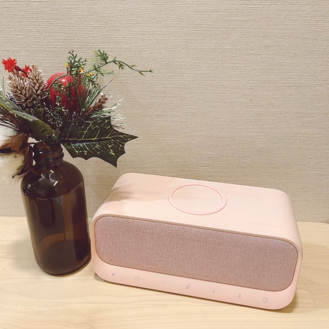 Anker Soundcore Wakey Bluetooth Speaker With Wireless Charger Alarm