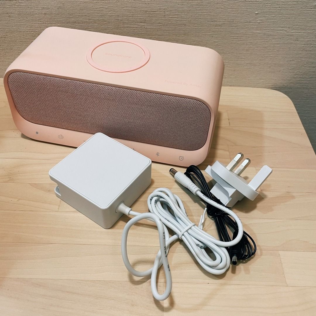 Anker Soundcore Wakey Bluetooth Speaker With Wireless Charger Alarm