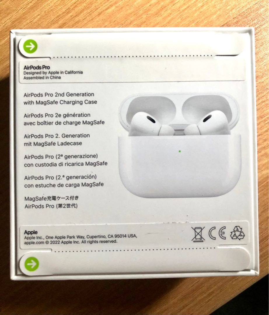 全新Apple AirPods Pro 2nd Generation with MagSafe Charging Case