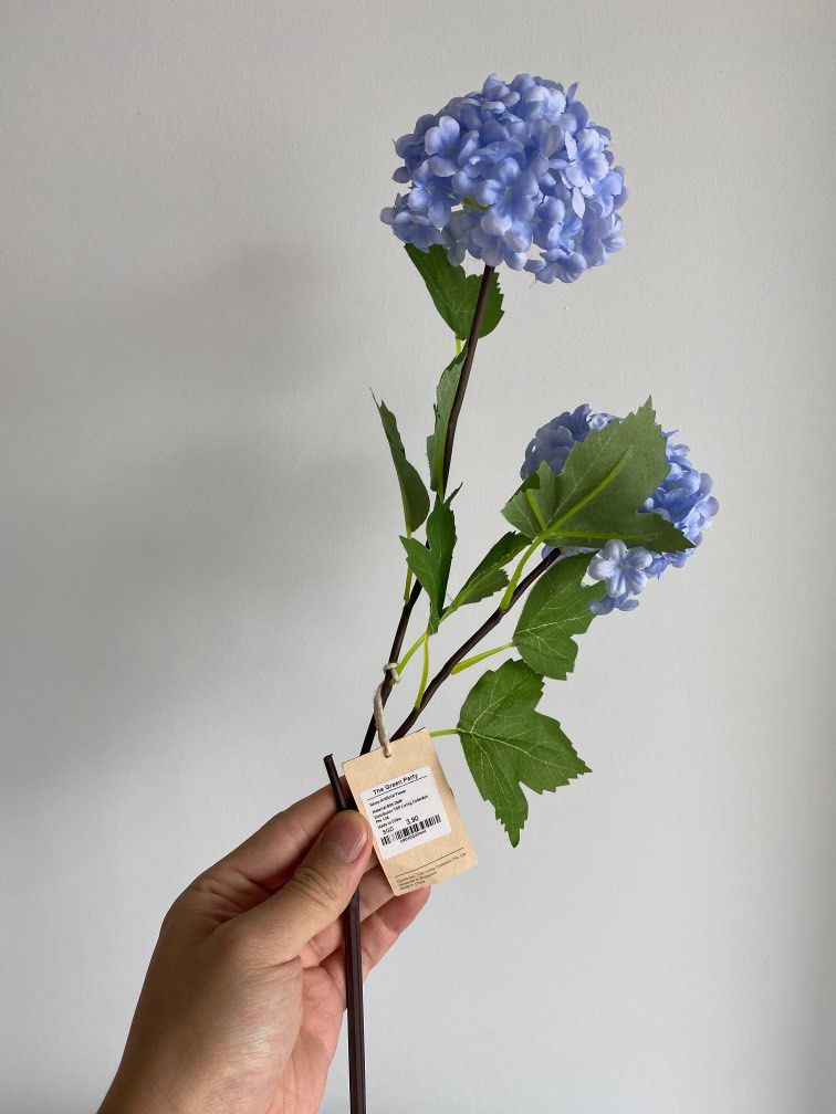 Artificial silk flowers green pantry, red and blue carnation and blue