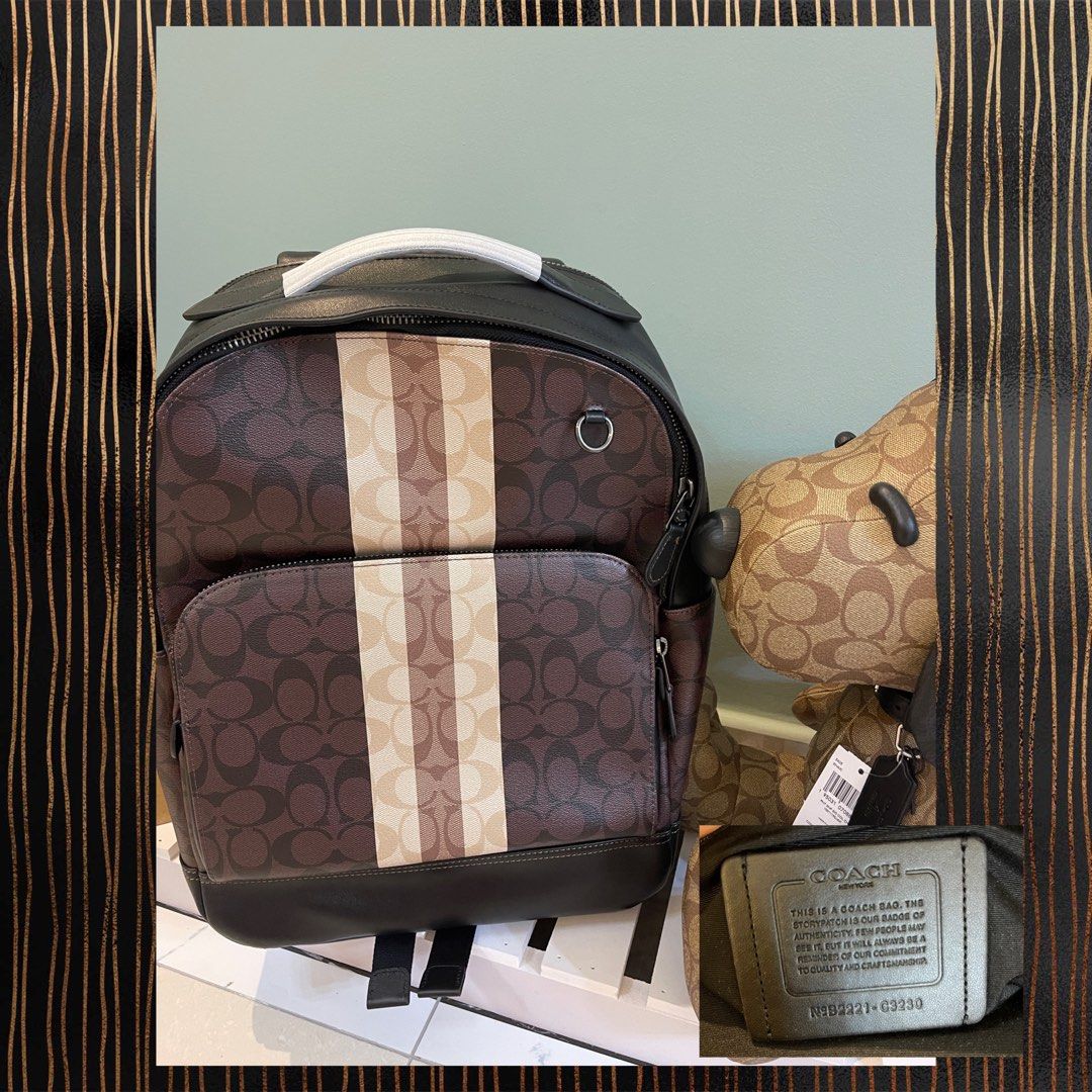 Coach back bag clearance