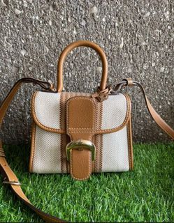 Delvaux 'BRILLANT MINI' Ivory White SMOOTH BOX CALF LEATHER BAG