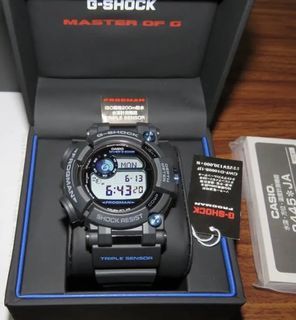 Authentic Japan JDM Casio G-Shock Gshock Black Frogman frogman GWF-D1000B-1JF Gwf-d1000b-1jf watch Multi-band 6 Tough Solar Made in Japan. Sapphire crystal. Complete Master of G box set.