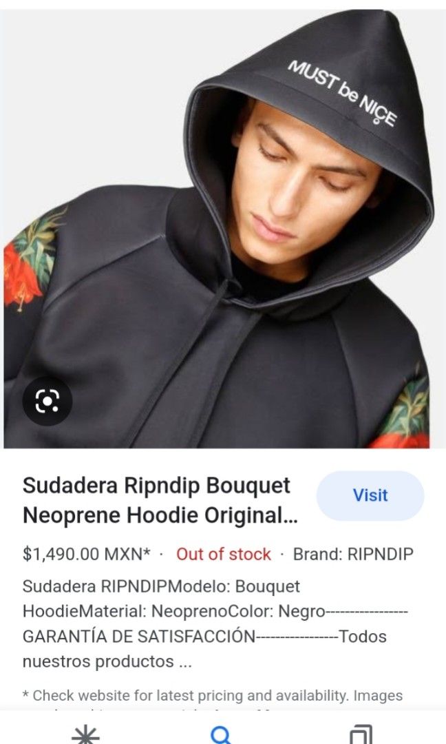 Ripndip bouquet hoodie outlet