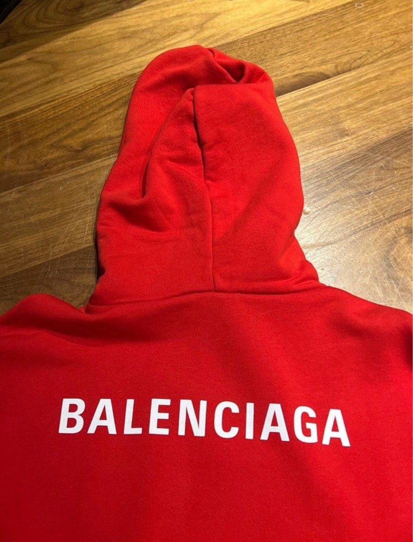 Balenciaga Hoodie, Luxury, Apparel on Carousell