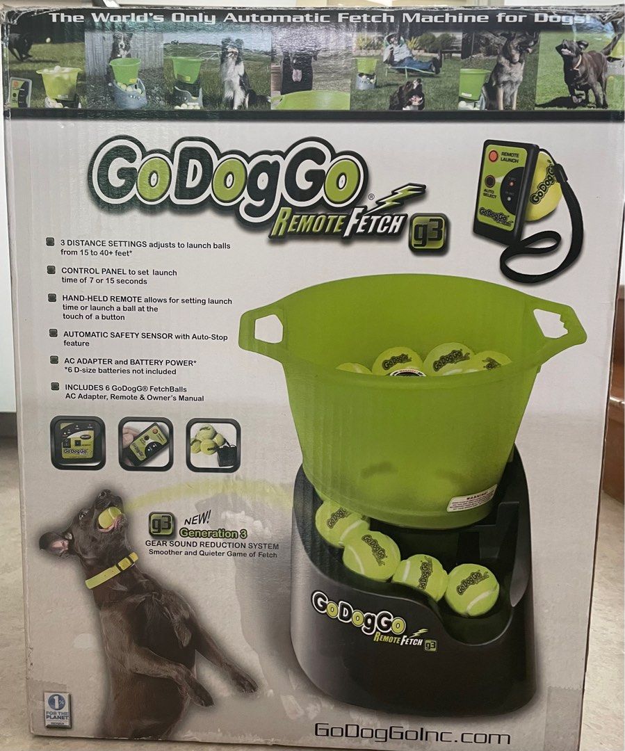 Godoggo g3 store dog ball thrower