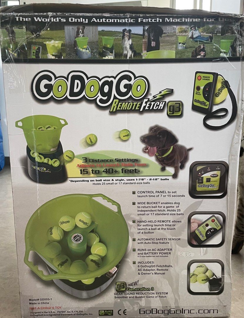 Godoggo g3 dog ball thrower discount