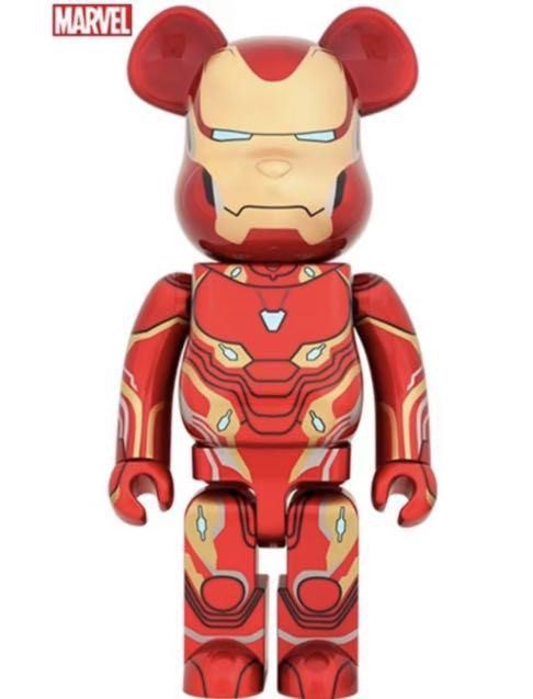 Bearbrick 1000% Ironman MK50, 興趣及遊戲, 玩具& 遊戲類- Carousell