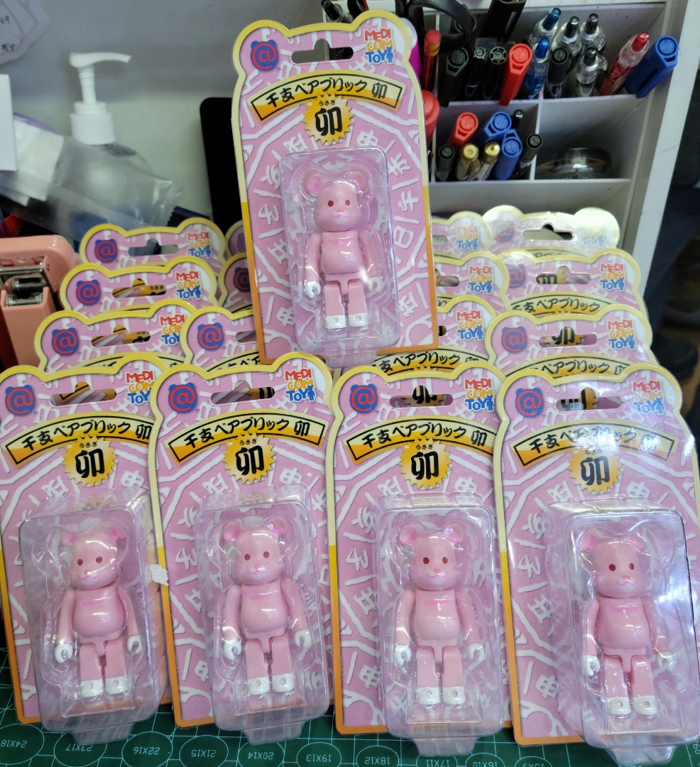 8個】BE@RBRICK 干支 卯 100％ ベアブリック メディコム トイ ...