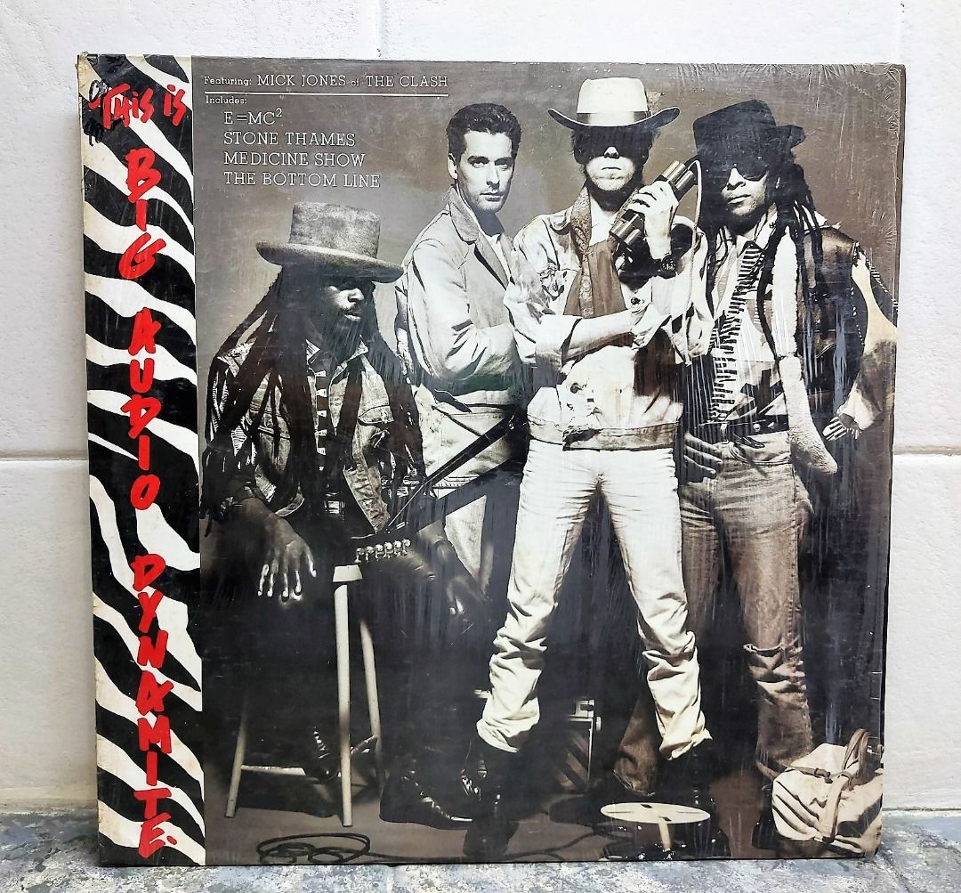 BIG AUDIO DYNAMITE - "This Is Big Audio Dynamite" LP Vinyl Record (1985) (Category: Vinyls) located in Quezon City. Submitted by charliebrown_olx (Listing ID 1208082031, Image 1). Description: This Is Big Audio Dynamite is the debut studio album by English band Big Audio Dynamite, led by Mick Jones, the former lead guitarist and co-lead vocalist of the Clash. It was released on 1 November 1985 by Columbia Records. Press: Local Condition: Very Goo