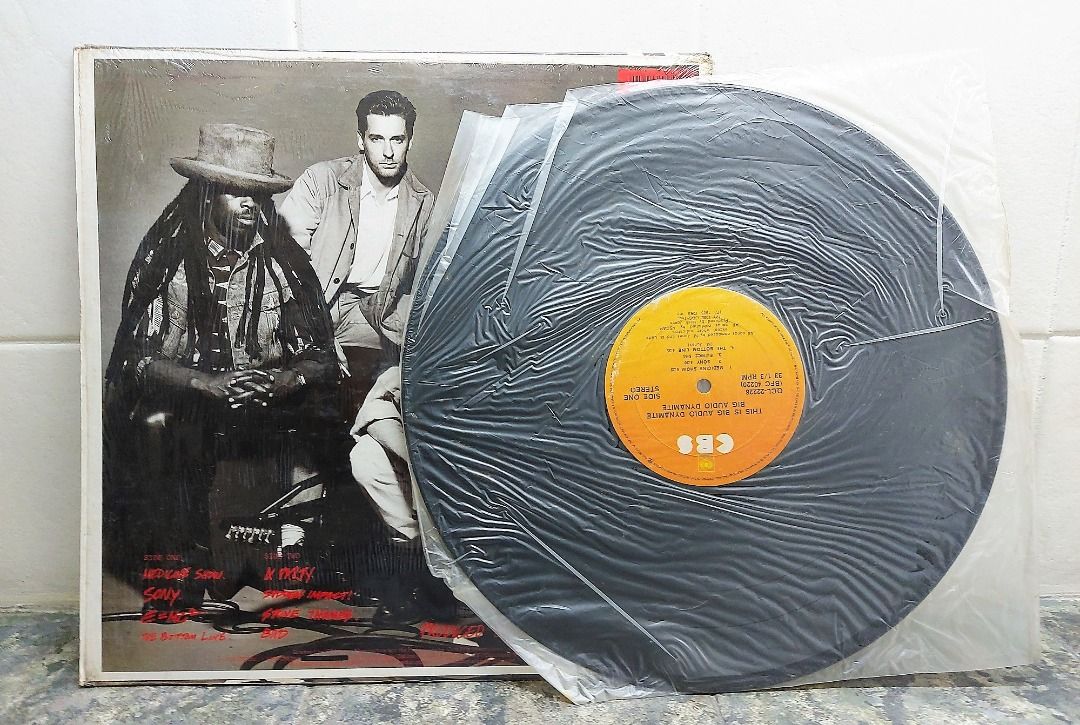 BIG AUDIO DYNAMITE - "This Is Big Audio Dynamite" LP Vinyl Record (1985) (Category: Vinyls) located in Quezon City. Submitted by charliebrown_olx (Listing ID 1208082031, Image 2). Description: This Is Big Audio Dynamite is the debut studio album by English band Big Audio Dynamite, led by Mick Jones, the former lead guitarist and co-lead vocalist of the Clash. It was released on 1 November 1985 by Columbia Records. Press: Local Condition: Very Goo
