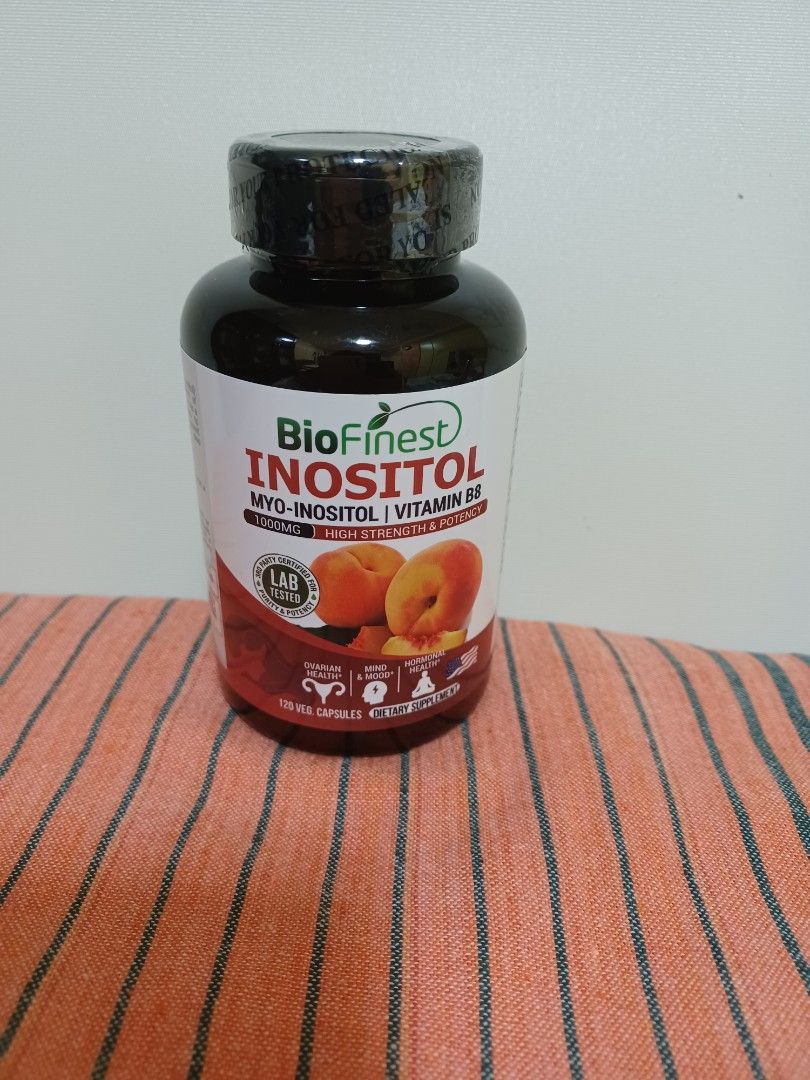 Biofinest MyoInositol (Vitamin B8) 1000mg (120 vegetarian capsules