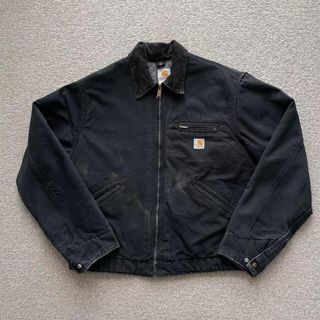 Black Carhartt Detroit Jacket Mens M One Of A Kind