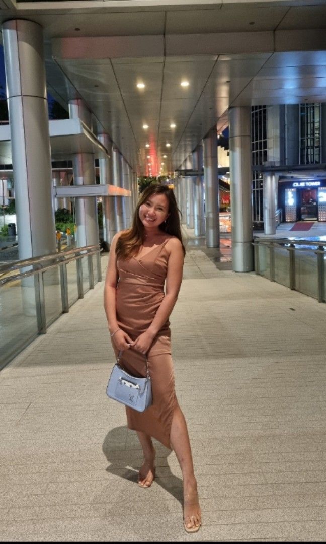 Blairwears Kaia Dress in blush, Women's Fashion, Dresses & Sets, Dresses on Carousell