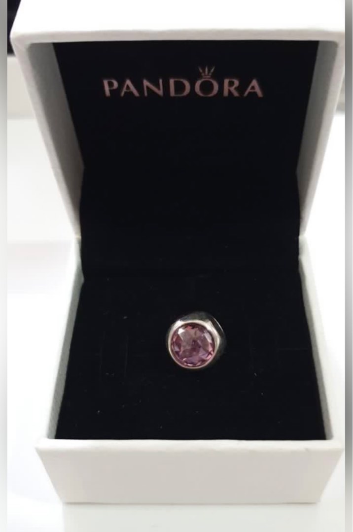 Pink radiant droplet charm online