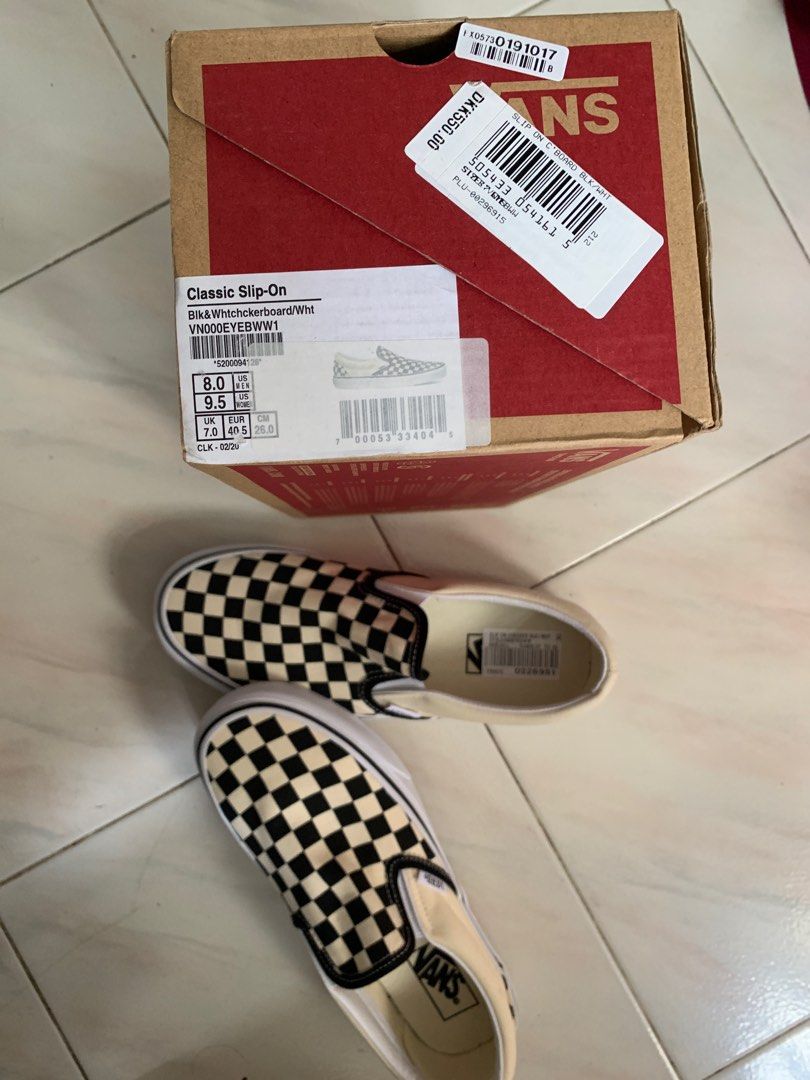 Checker vans mens sale
