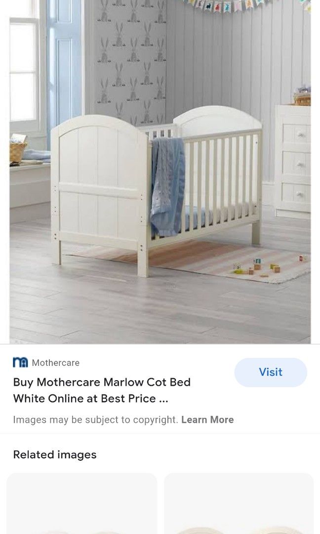 Marlow cot bed mothercare store