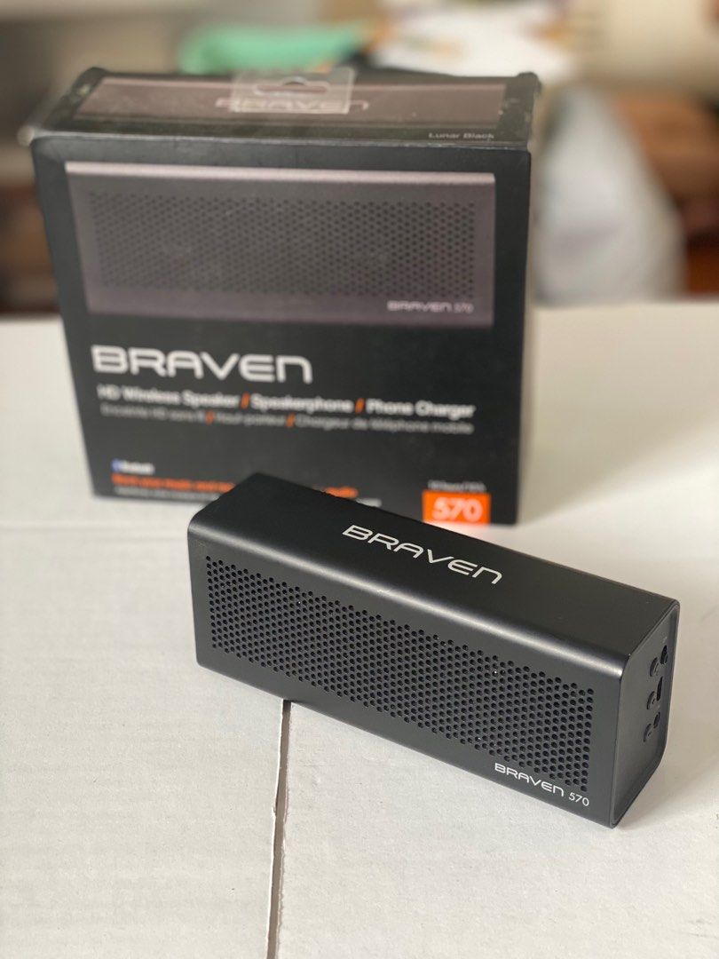 Braven Speakers (Category: Soundbars, Speakers & Amplifiers) located in Taguig. Submitted by chrissietorresjamlang3003 (Listing ID 1208123871, Image 1). Description: Original Braven Speakers..