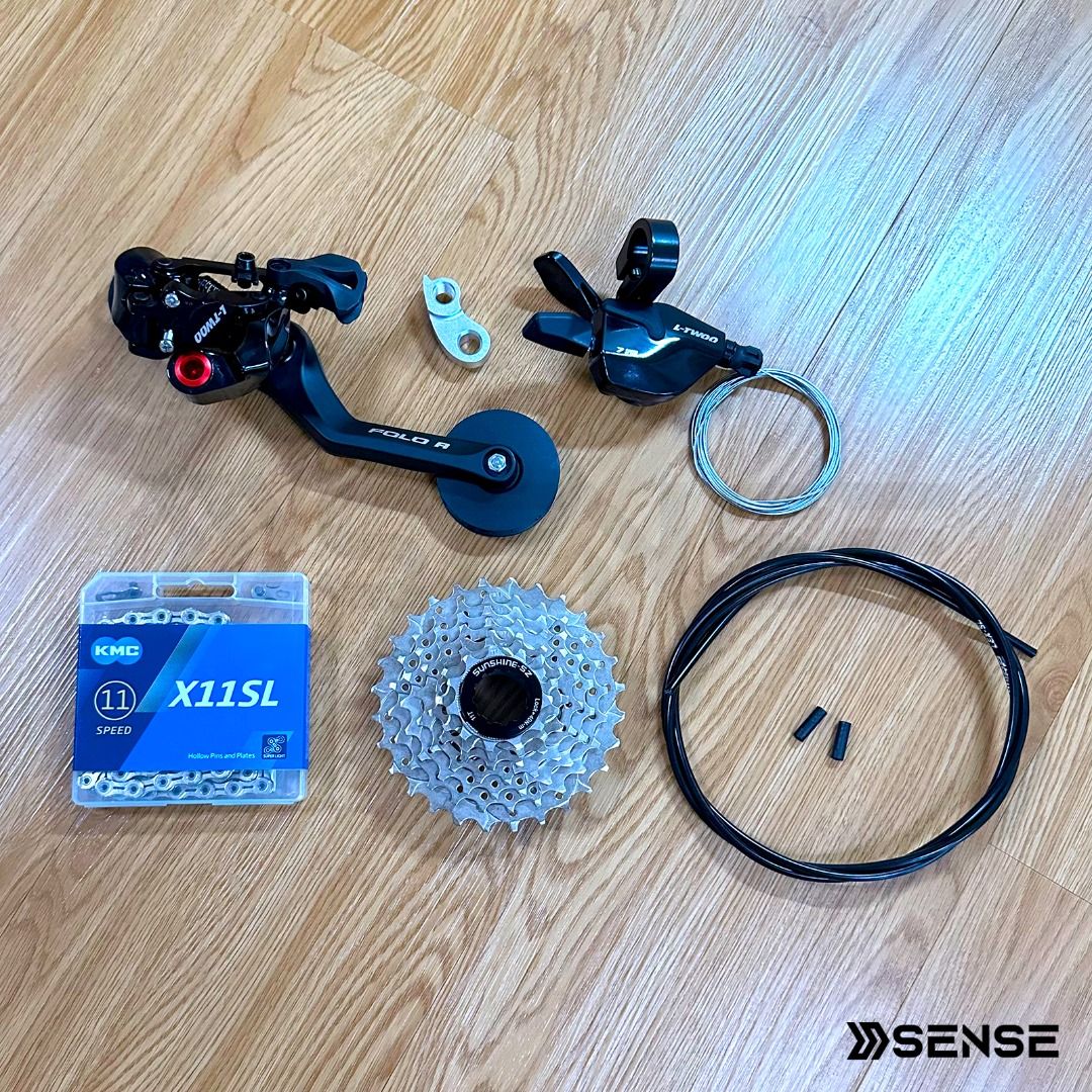 Brompton 7 Speed External Gear Conversion Upgrade LTWOO FOLD A B