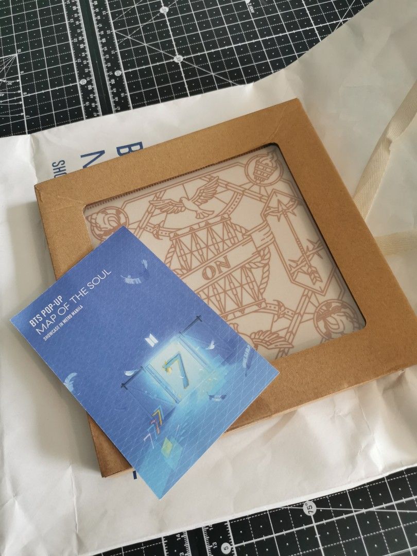 BTS Map of The Soul Popup Store Manila ON Tray, Hobbies & Toys