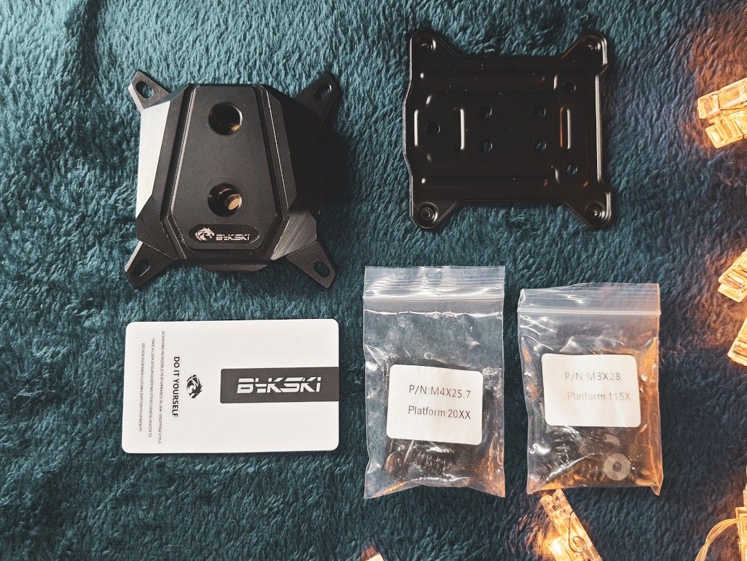 Bykski CPU Water Block for Intel, Computers & Tech, Parts & Accessories