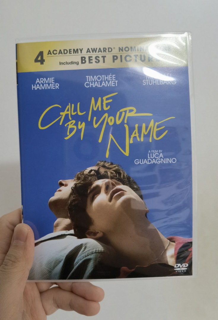 Call Me By Your Name Dvd Release Call Me By Your Name DVD, Hobbies & Toys, Music & Media, CDs & DVDs on