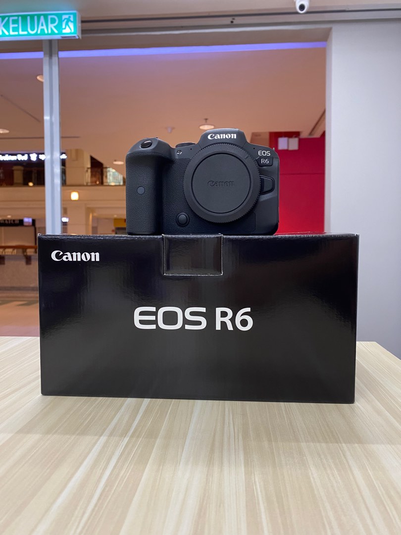 CANON EOS R6 BODY (SC 2K ONLY) 99.99 NEW CANON MALAYSIA WARRANTY