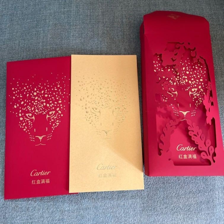 ❤ Cartier Red Packets Cartier Angpao, Luxury, Accessories on Carousell