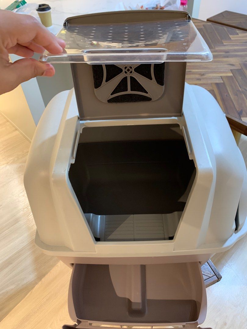 Cat Litter Box, with sifter, Pet Supplies, Homes & Other Pet