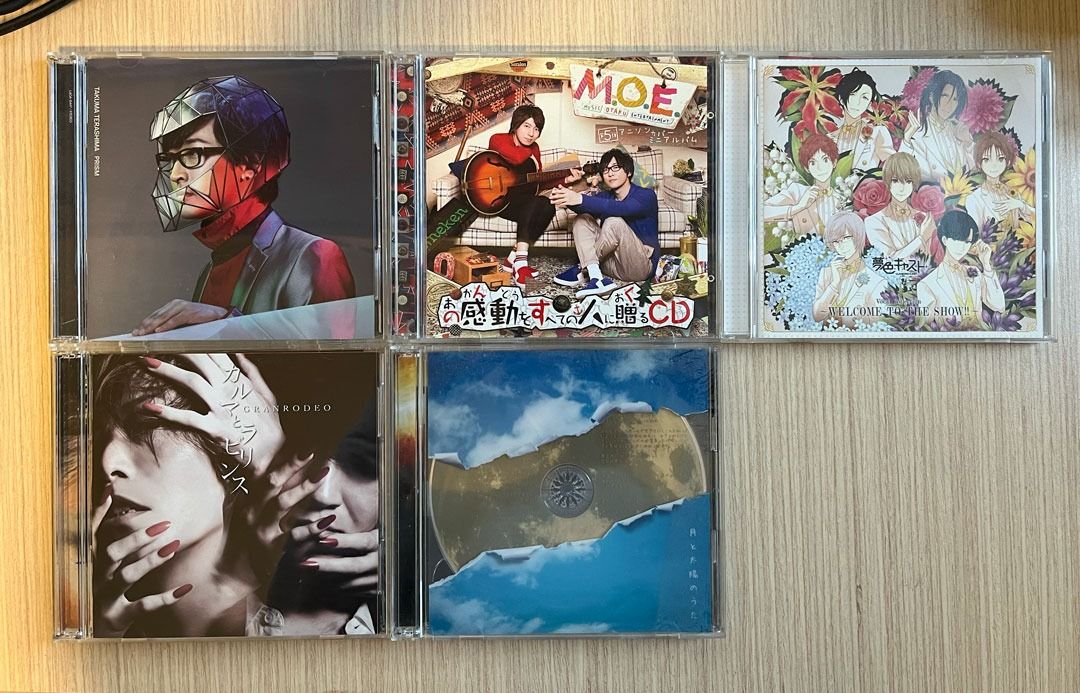 多款聲優二手cd 寺島拓篤羽多野渉鈴村健一granredeo 興趣及遊戲 音樂樂器 配件 音樂與媒體 Cd 及dvd Carousell