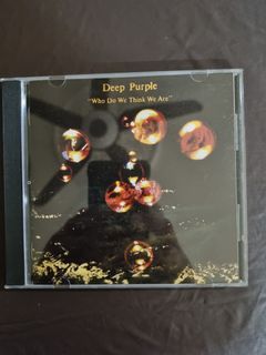 CD Deep Purple Who Do We Think We Are