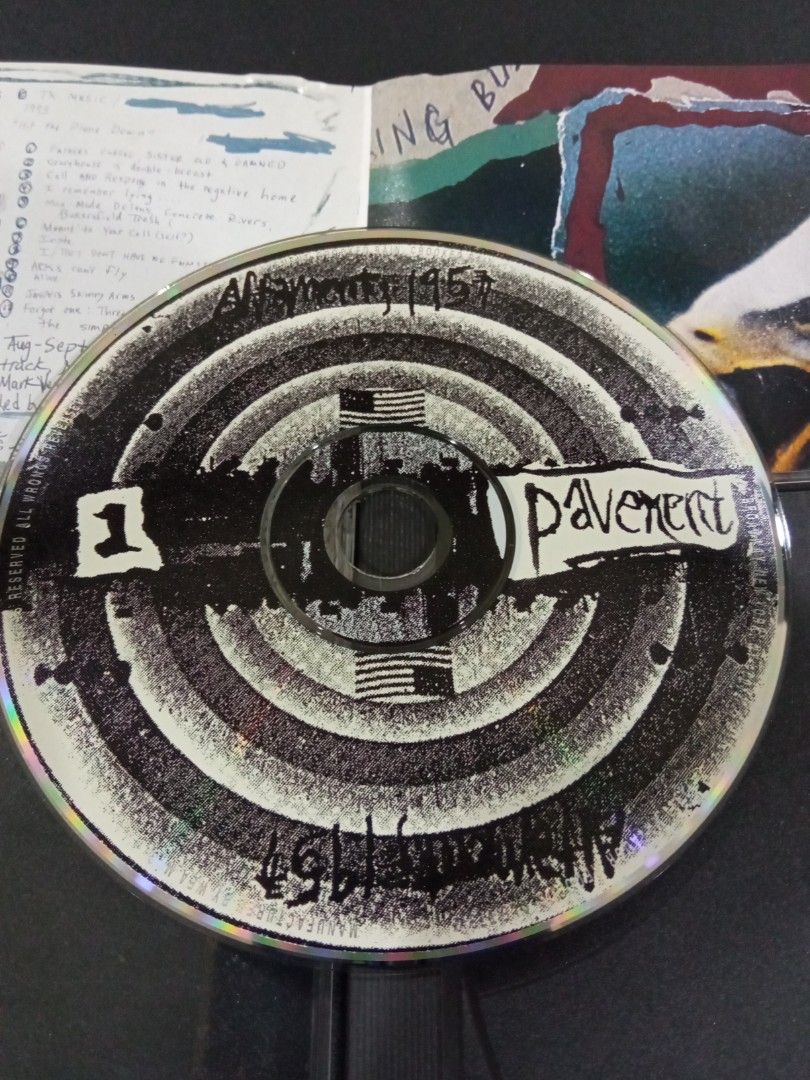 Pavement Cd CD Pavement - Crooked rain, crooked air, Hobbies & Toys, Music & Media ...