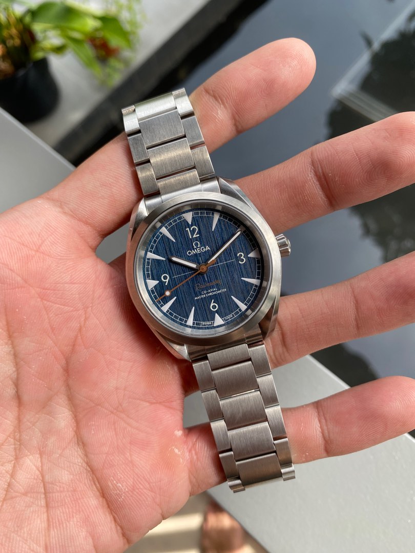 Omega railmaster denim on sale
