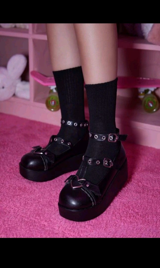 Chunky goth shoes shop