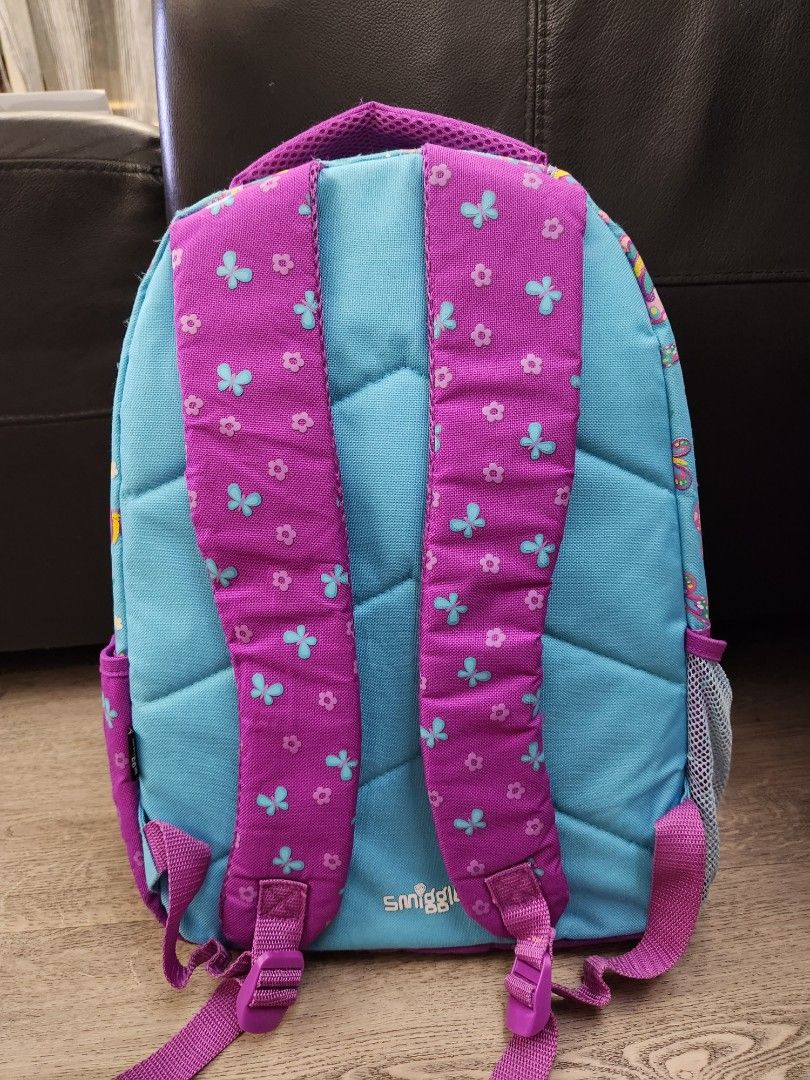 Smiggle 2025 butterfly backpack