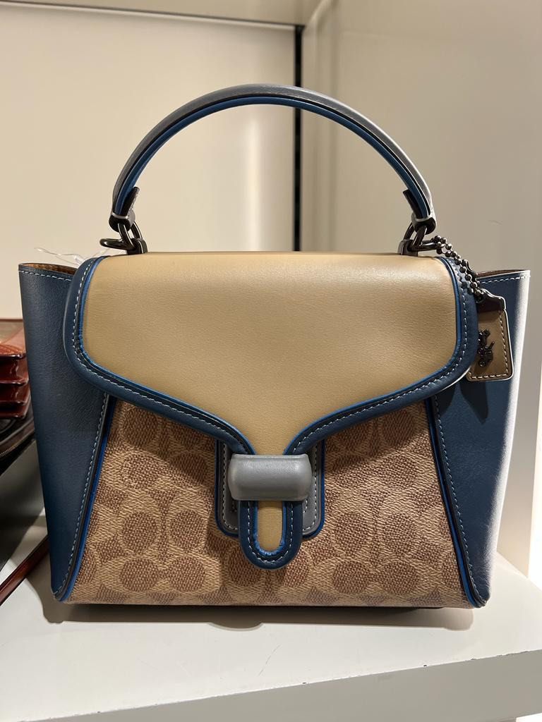 Coach Carryall Courier Carryall 23 In Colorblock Signature Canvas