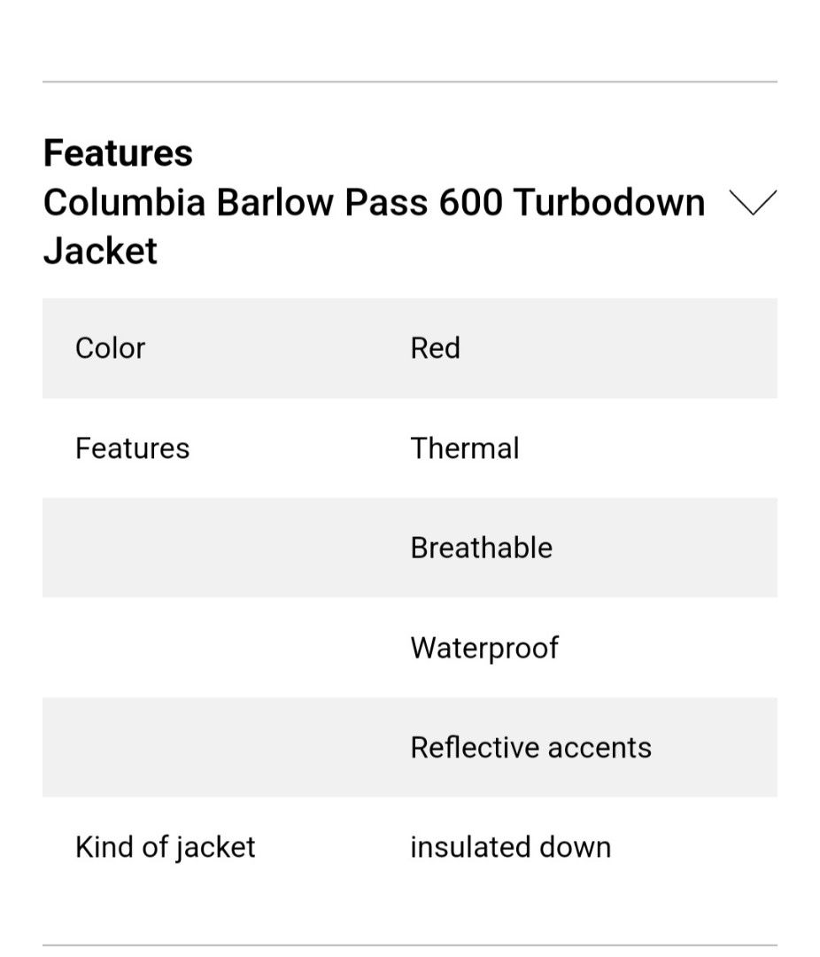 Columbia barlow pass best sale 600