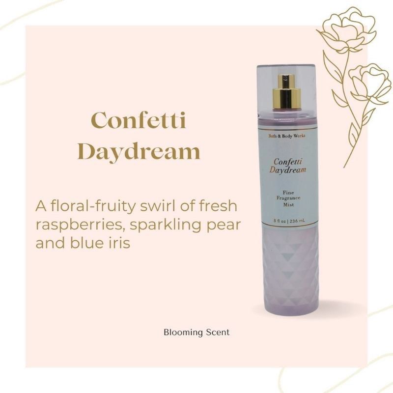 Confetti Daydream Body Mist, Beauty & Personal Care, Fragrance