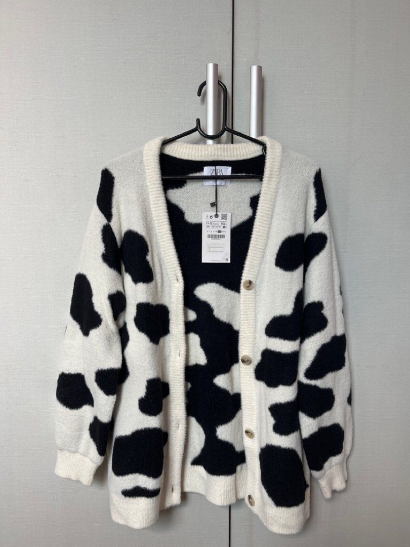 Zara cow sweater Outlet