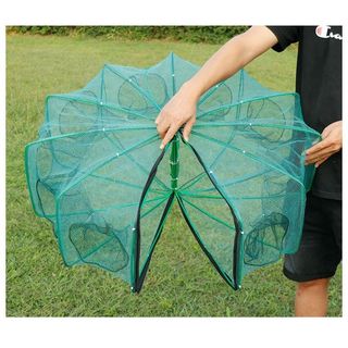 Bait Trap Fish Net Hand Throwing Proffesional Fishing Net Manual Crushing  Net Outdoor Multi-Size (Color : Lead, Size : Height 2.4m), Sports  Equipment, Fishing on Carousell