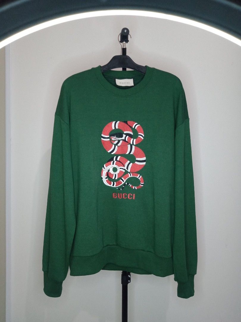 Gucci 2025 snake crewneck