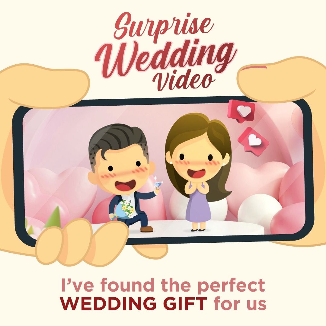 Custom Made Wedding Love Story Animation Video | Wedding Opening Video| Animated  Love Story, Lifestyle Services, Photography & Video Services on Carousell