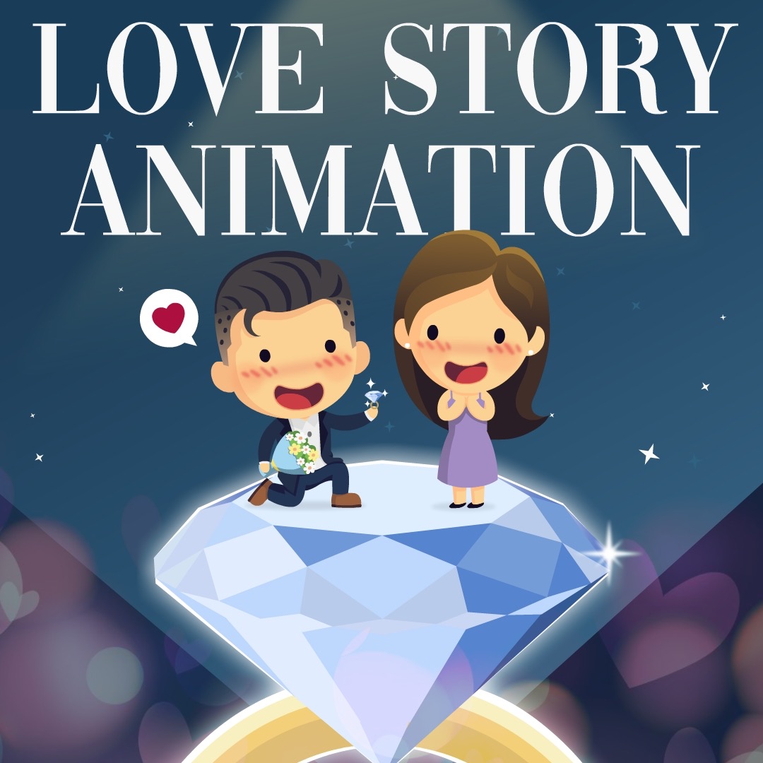Custom Made Wedding Love Story Animation Video | Wedding Opening Video|  Animated Love Story, Lifestyle Services, Photography & Video Services on  Carousell