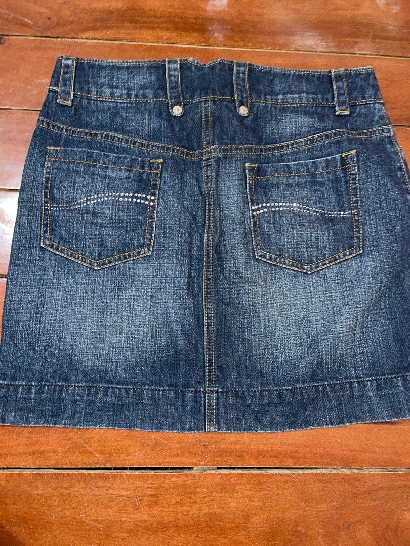 denim skirt, Women's Fashion, Bottoms, Skirts on Carousell