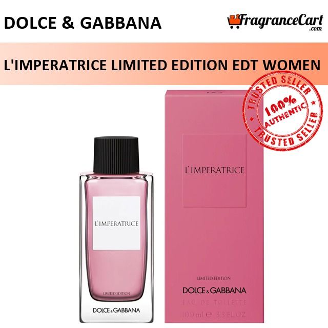 D&g limited on sale edition perfume