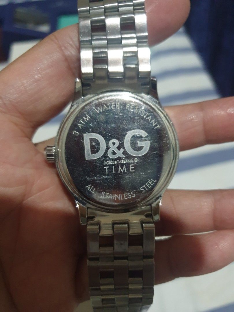 D&g stainless steel watch outlet