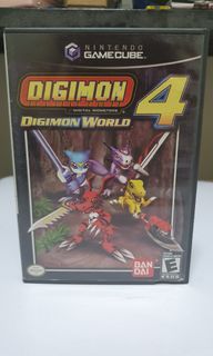 Digimon 4 (NTSC- U/C region, For The Nintendo Wii and Gamecube)