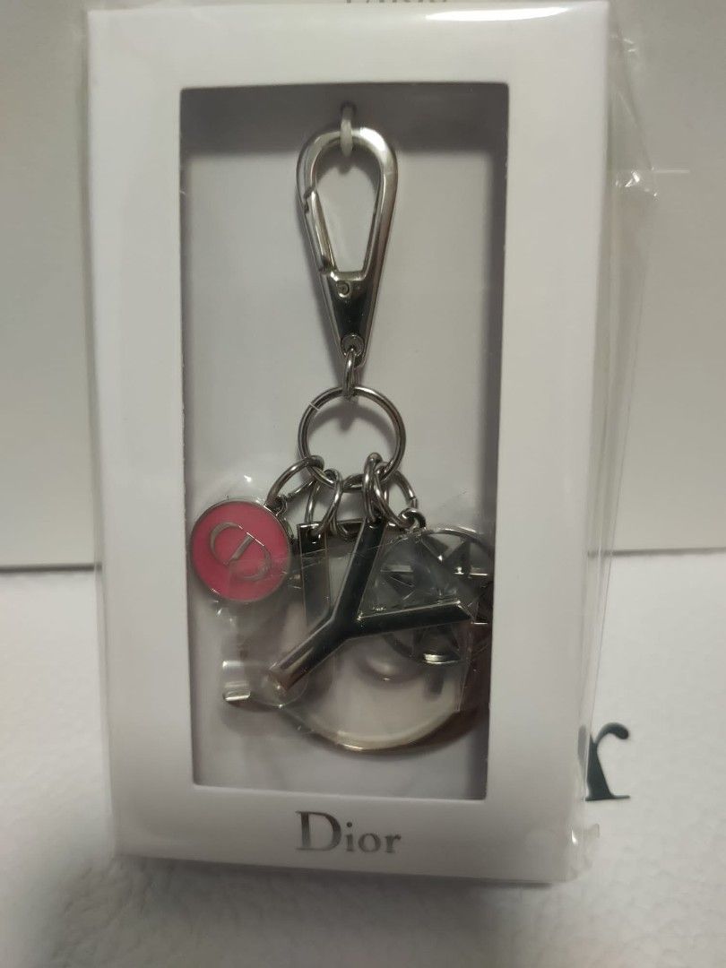 Dior KeyRing, Women's Fashion, Jewelry & Organisers, Charms on Carousell
