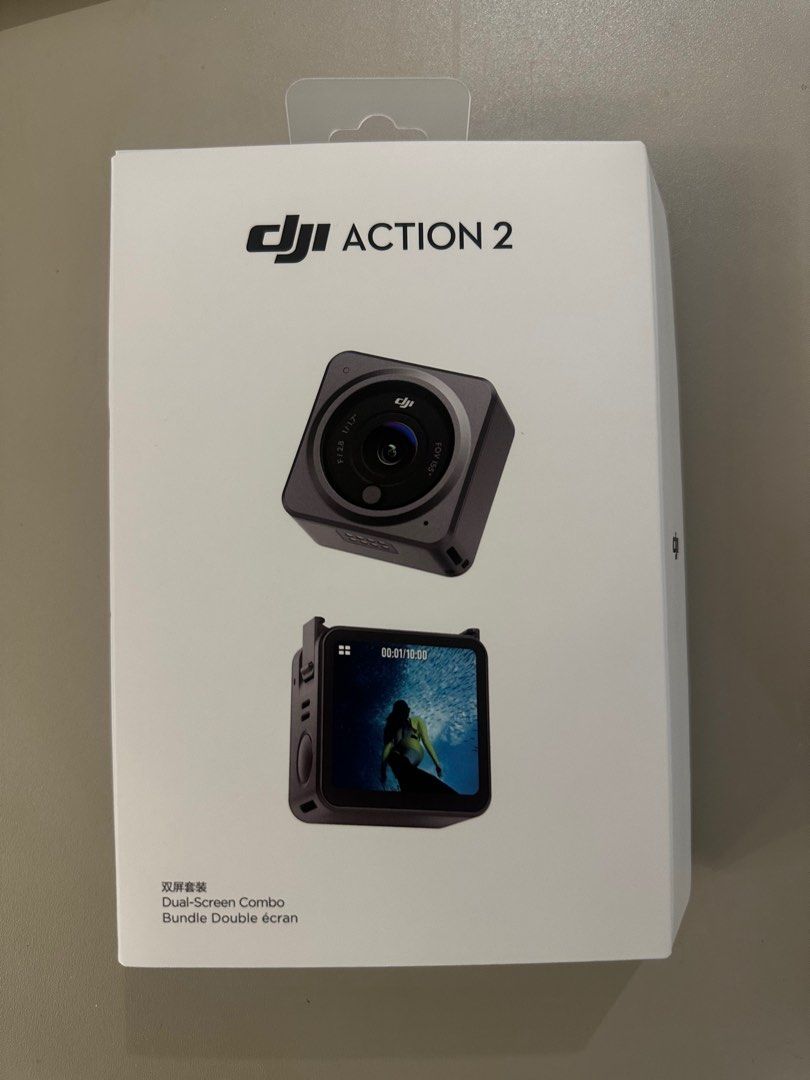 DJI Action 2 Dual Cam Combo with Accessories and 2 Free Cases ...