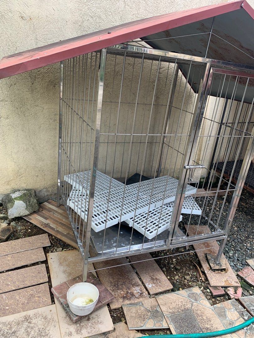Dog House stainless steel Pet Supplies Homes Other Pet